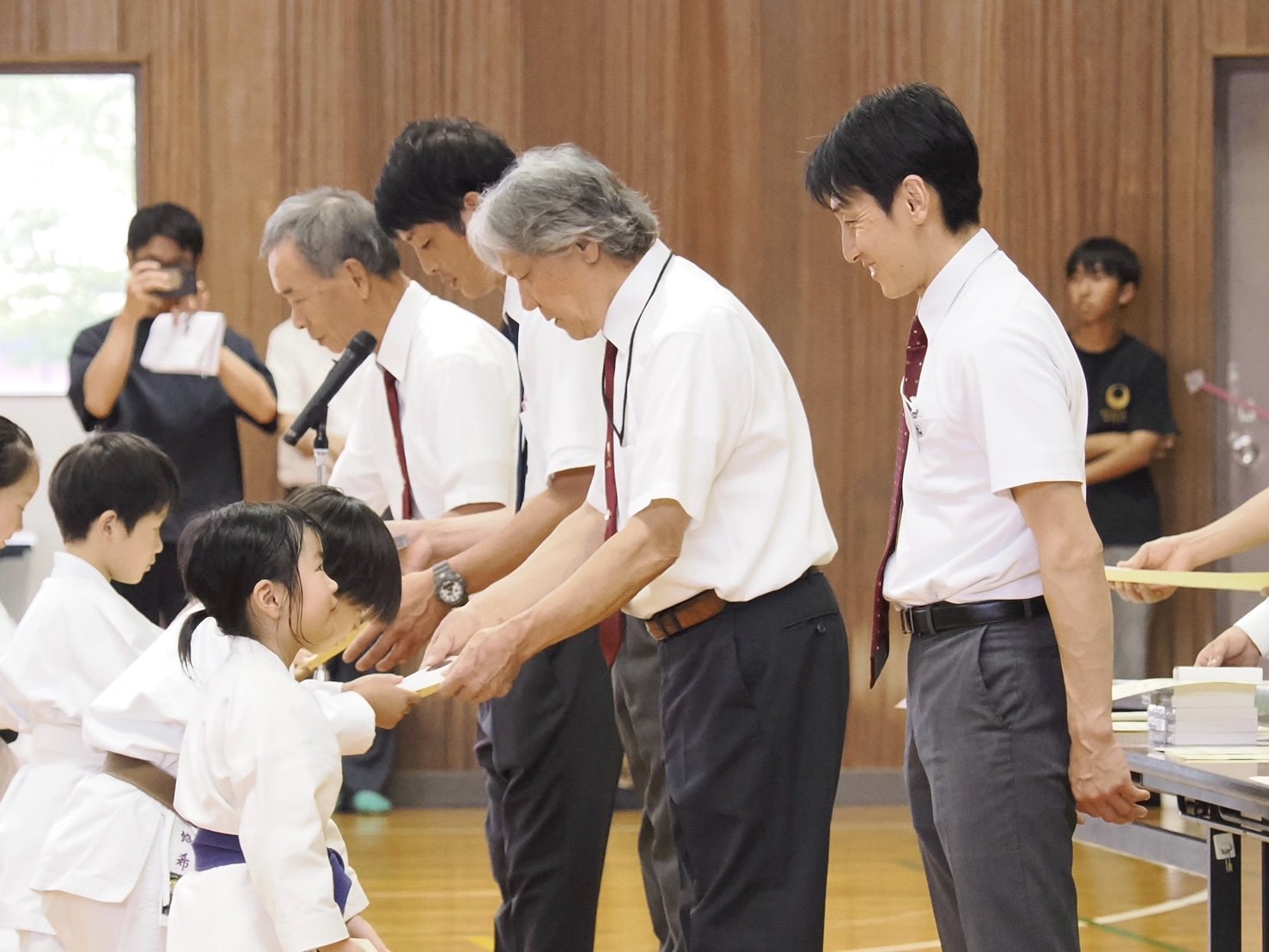 表彰のようす
