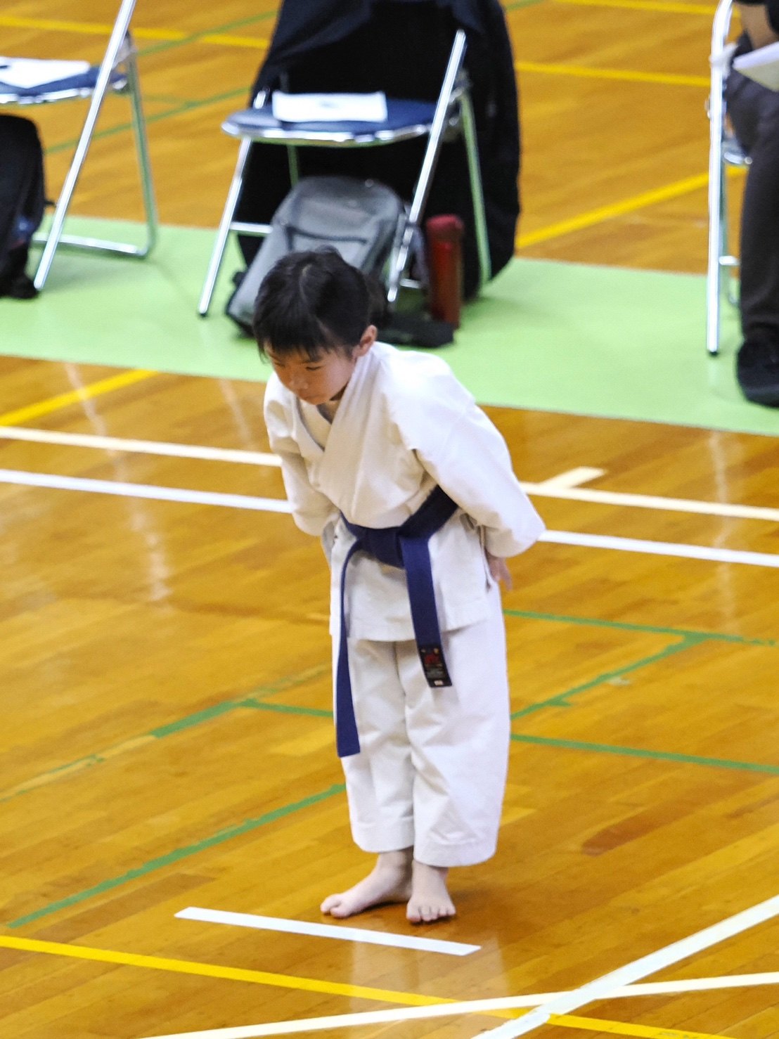 出番に臨む選手